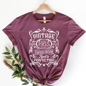 68th Birthday Gift Shirt, Turning 68 Gift, 68th Birthday Gift For Dad, 1955 Retro Birthday Shirt, Vintage 1955 Shirt, Gift for 68th Birthday