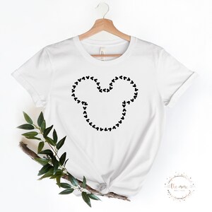 Camisa de Mickey Mouse, camisa de Mickey Heads, camiseta de Disneyland, camisa de Disneyworld, camisa de Disney para mujer, camisa de Minnie, camisa de Minnie Mouse, viaje a Disney imagen 4