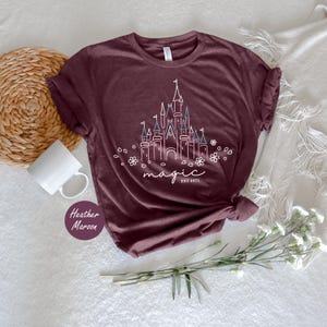 Magical Disney Castle Shirt, Disney Family Shirt, Disneyworld Shirt, Disney Shirts For Family, Disney Shirts, Disneyland Shirt, Disney Trip image 5