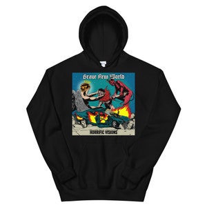 Horribles visiones sudadera con capucha