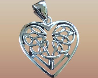 Colgante de árbol de la vida celta en plata de ley maciza 925 a estrenar, joyería con envío gratuito.