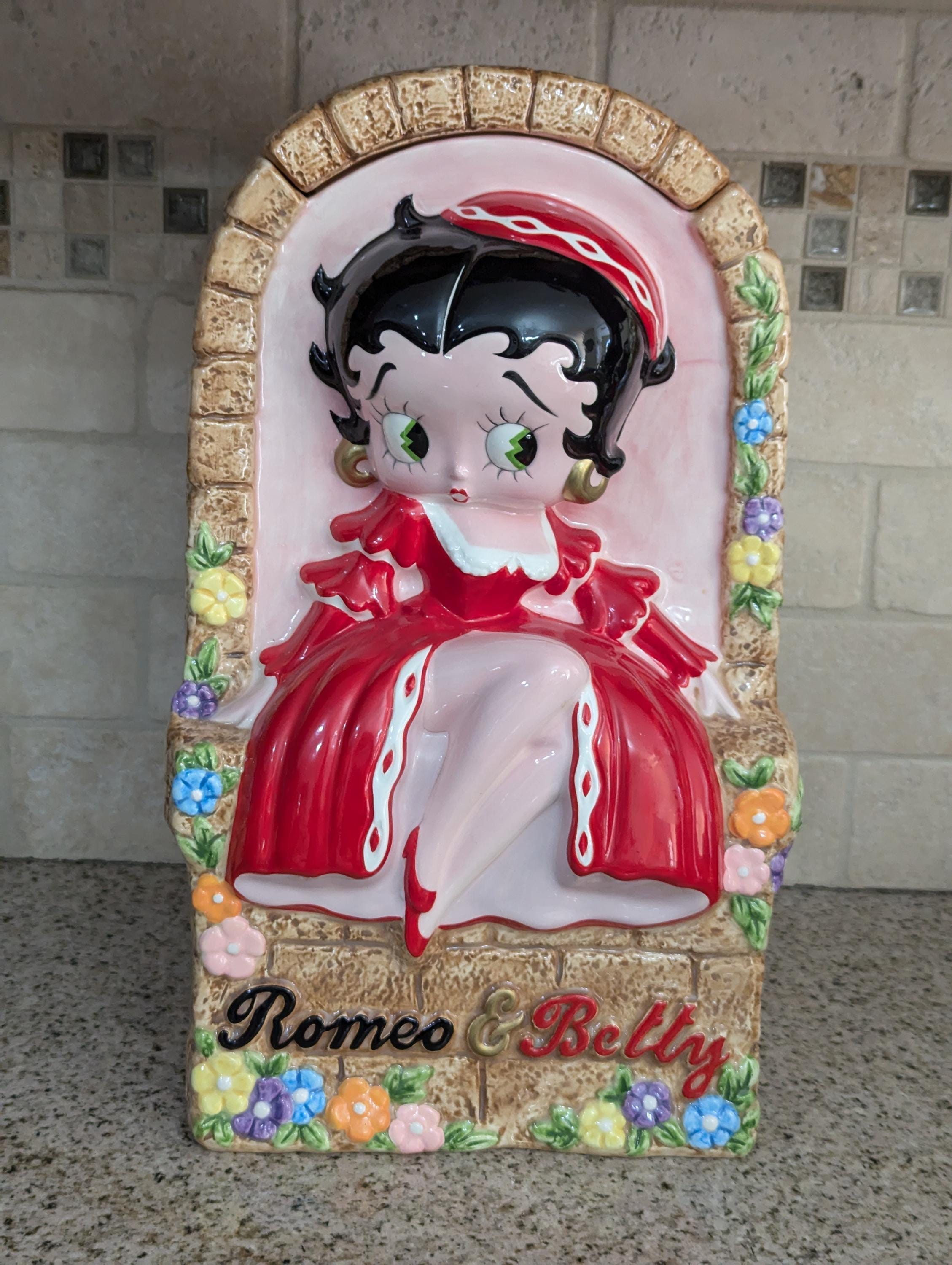 Rare Betty Boop Cookie Jar - Etsy