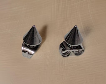 Brand New Stainless Steel Cone Spike Stud Studs Jewelry Free Shipping
