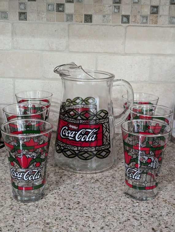 Coca Cola Glass Pitcher Amazon.com: 1500 C Tabletop Glass Pitcher With
