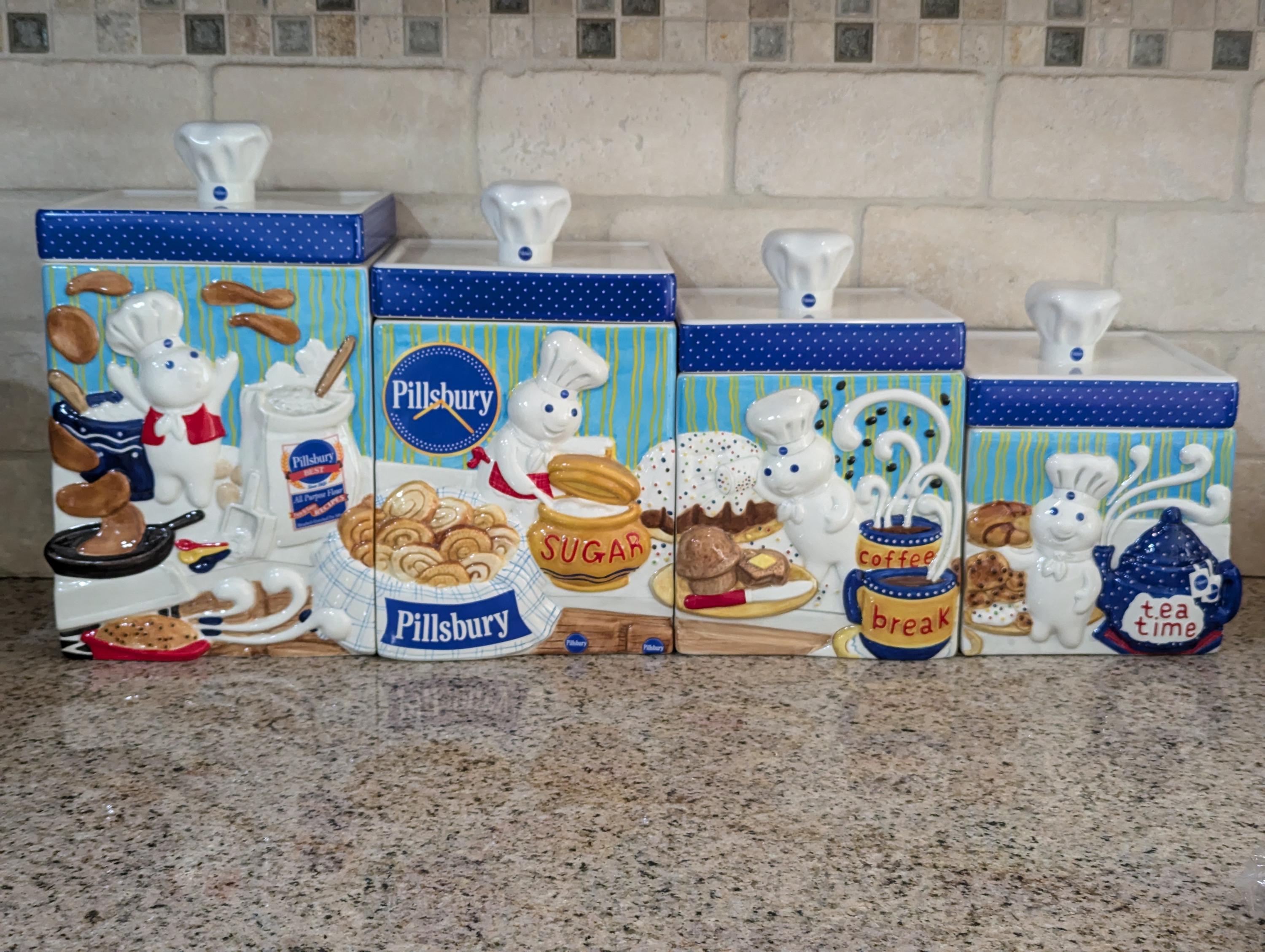 Excellent Condition Vintage Set of 4 Danbury Mint the Pillsbury