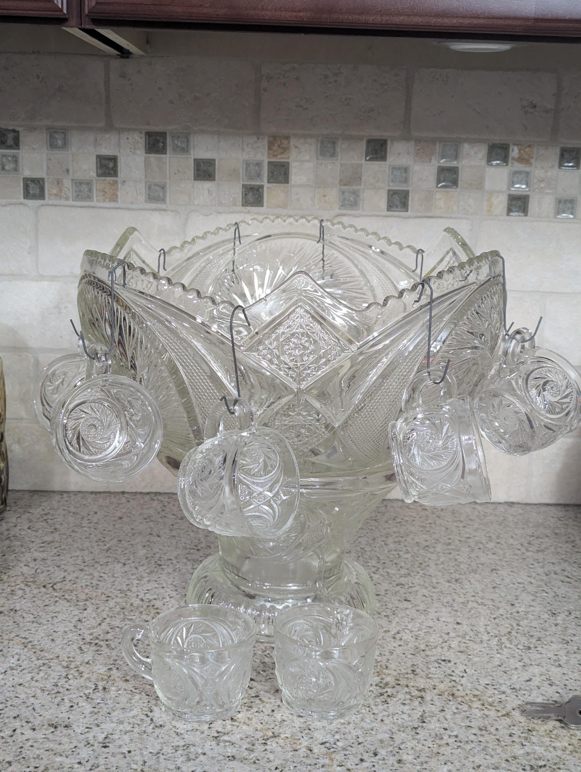 Aztec Punch Bowl Set - Etsy