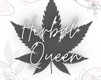 Herbal queen wall art