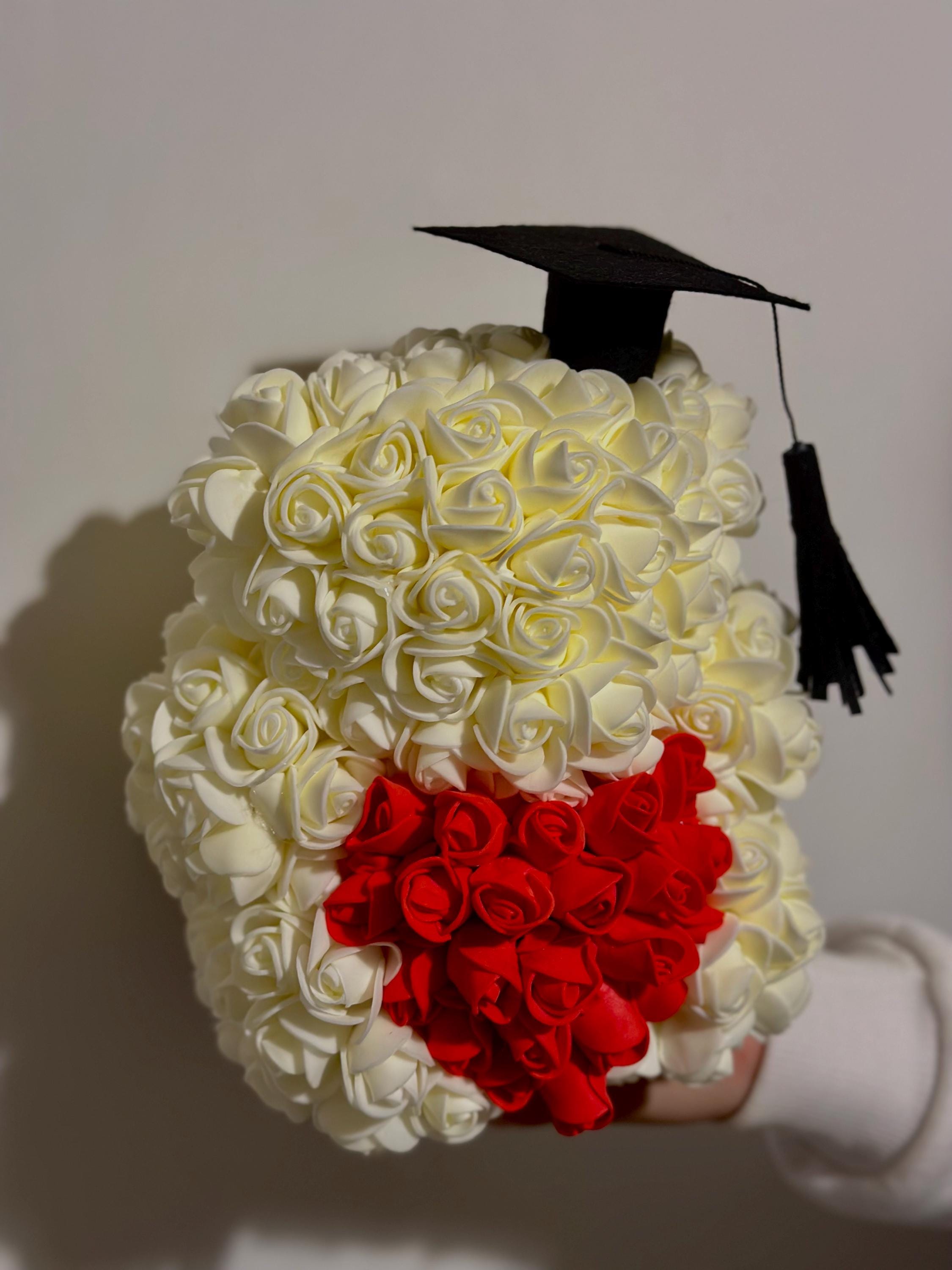 Graduation Rose Bear UK