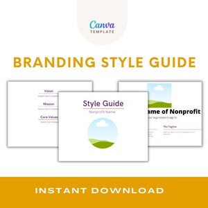 Customizable Nonprofit Logo Usage Template: Promote Your Mission with Professionalism