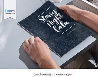 Sponsorship Packet for an Evening Event  || Gala Sponsorship Solicitation Deck Template