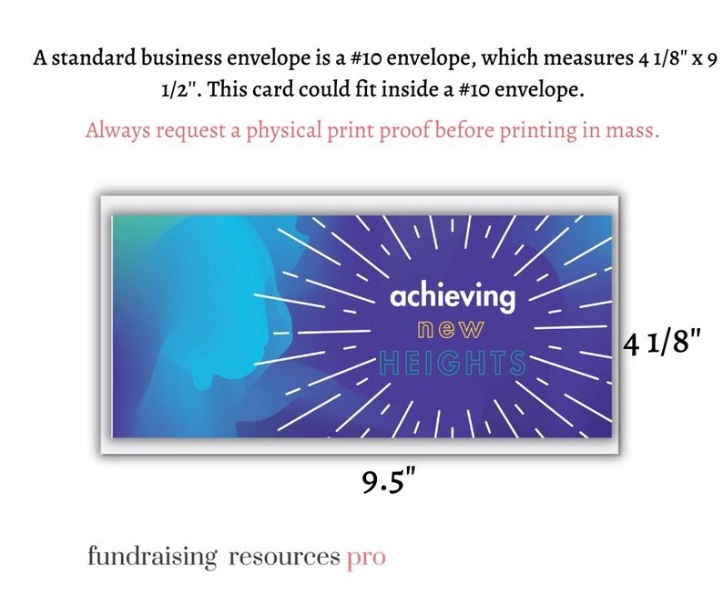 Blue Colorful Donor Reply Card Template Nonprofit Direct Mail