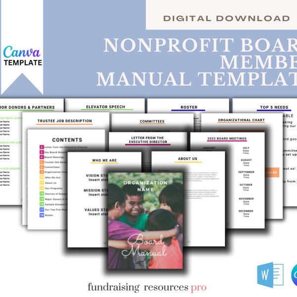 Non Profit Power Point Etsy