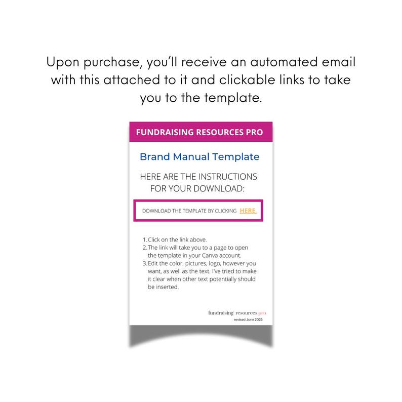 Nonprofit Brand Manual Template: DIY Visual Identity Guide (Canva, Digital Download) image 9