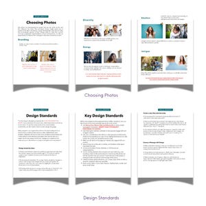 Nonprofit Brand Manual Template: DIY Visual Identity Guide (Canva, Digital Download) image 5