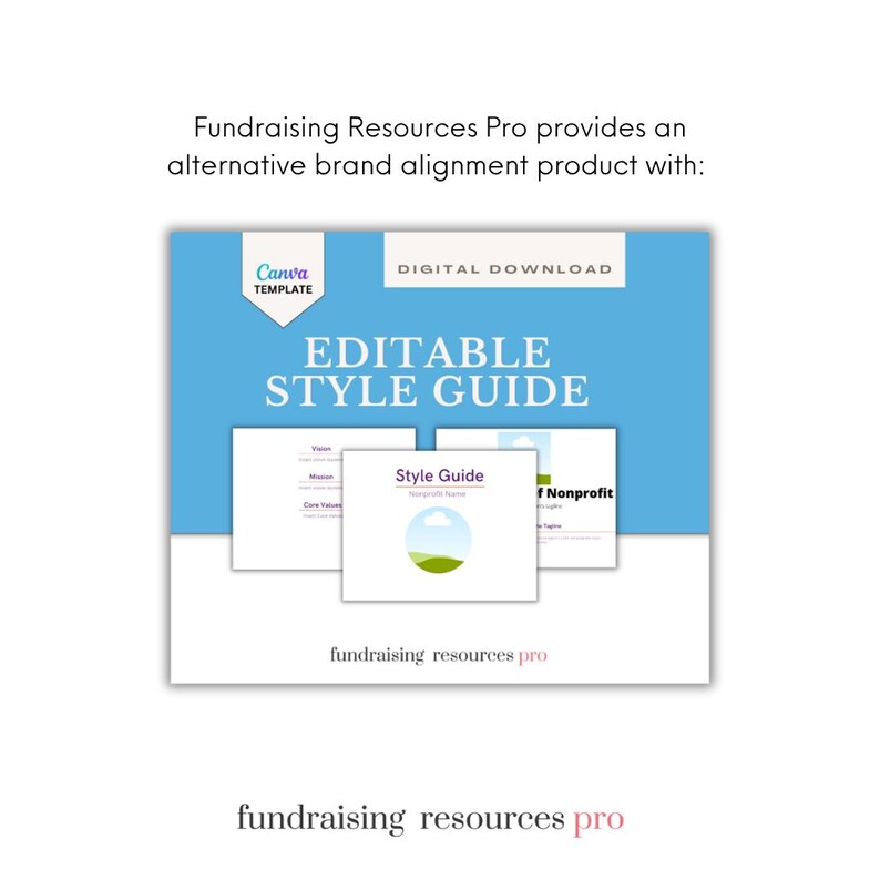 Nonprofit Brand Manual Template: DIY Visual Identity Guide (Canva, Digital Download) image 10