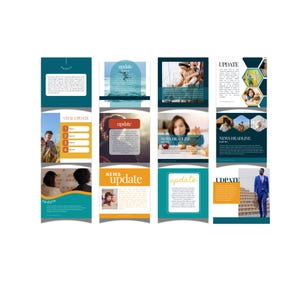 Plantillas coloridas para LinkedIn para organizaciones sin fines de lucro: 200 publicaciones personalizables en Canva (descarga digital) imagen 16