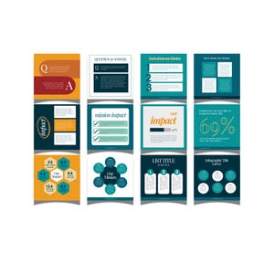 Plantillas coloridas para LinkedIn para organizaciones sin fines de lucro: 200 publicaciones personalizables en Canva (descarga digital) imagen 8
