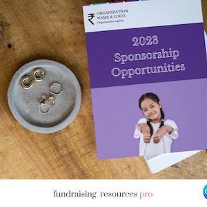 Customizable Colorful Sponsorship Packet: Elevate Your Nonprofit Event with a Professional Touch
