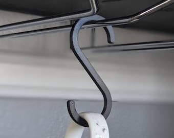 3D Printed S Hook (4 Pack)