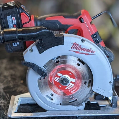 Milwaukee M18 Circular Saw Dust Port Etsy
