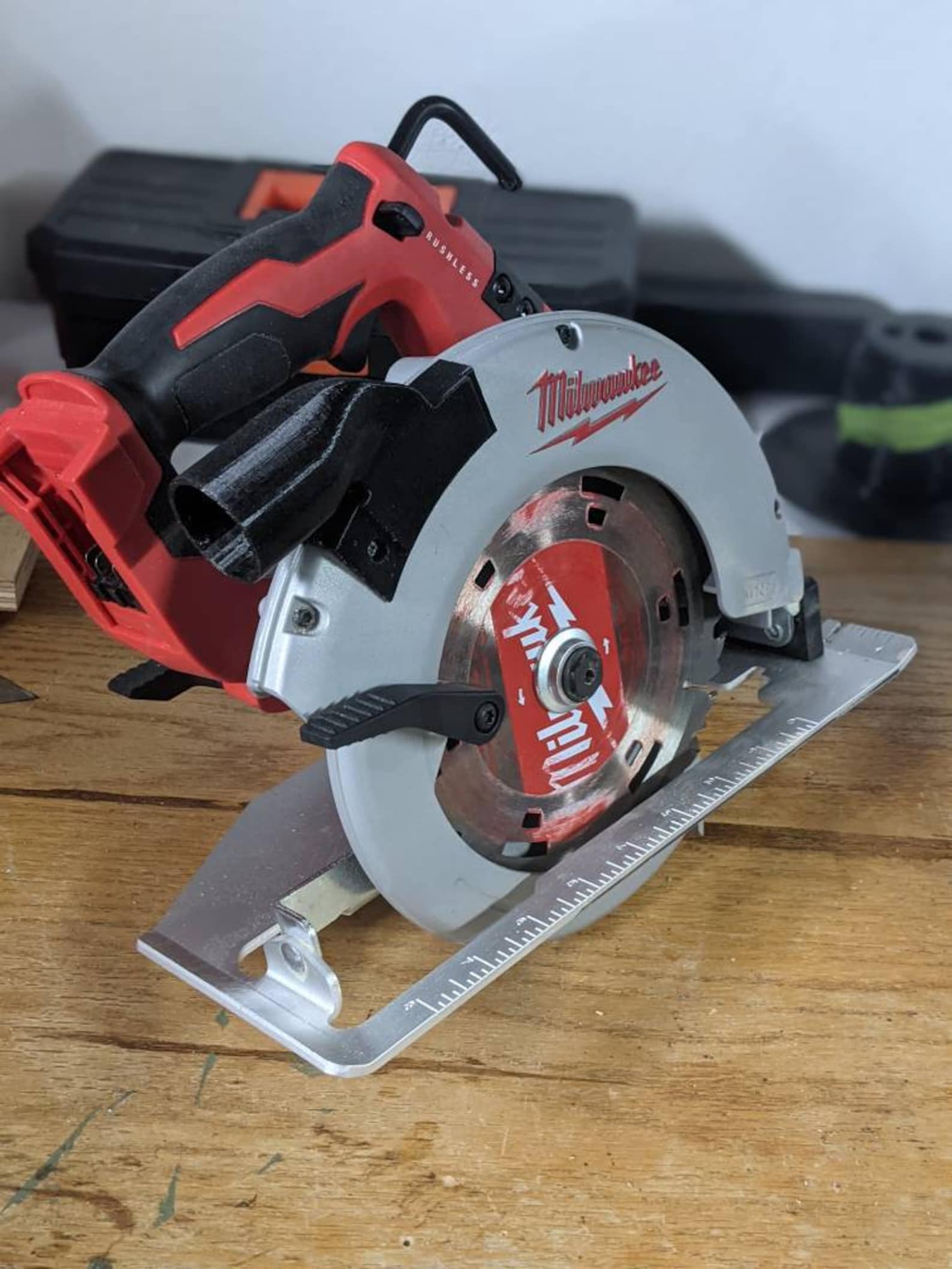 Milwaukee M18 Circular Saw Dust Port Etsy