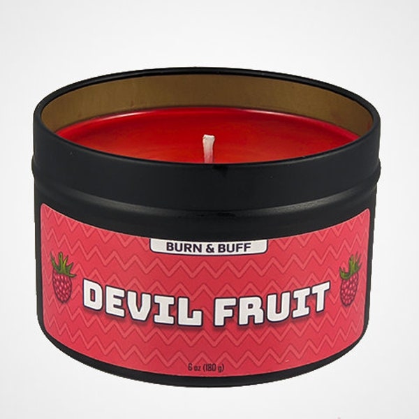 Devil Fruit Gaming Candle | Geek Gift | Gamer | Gift for Boyfriend