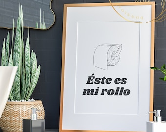 El Mejor Asiento De La Casa // Lámina Para El Baño // Cuadros Con Frases  Para Imprimir // Baño// A4 // Hogar // Tipografía / Letras / Poster 