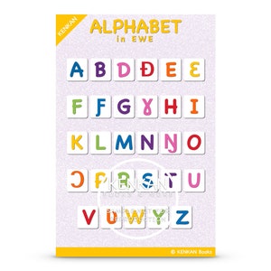 Ewe Language Alphabet Poster - Digital
