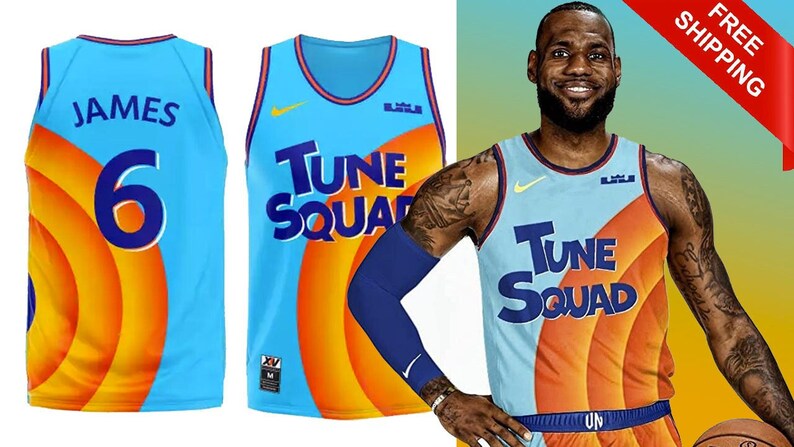lebron james space jam jerseys