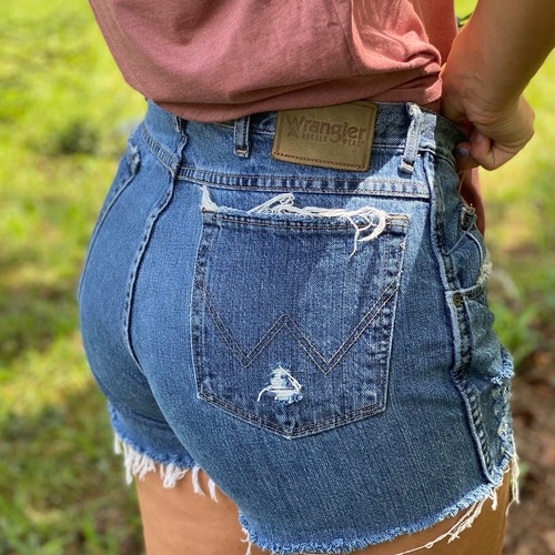 Custom Distressed Wrangler and Levi 