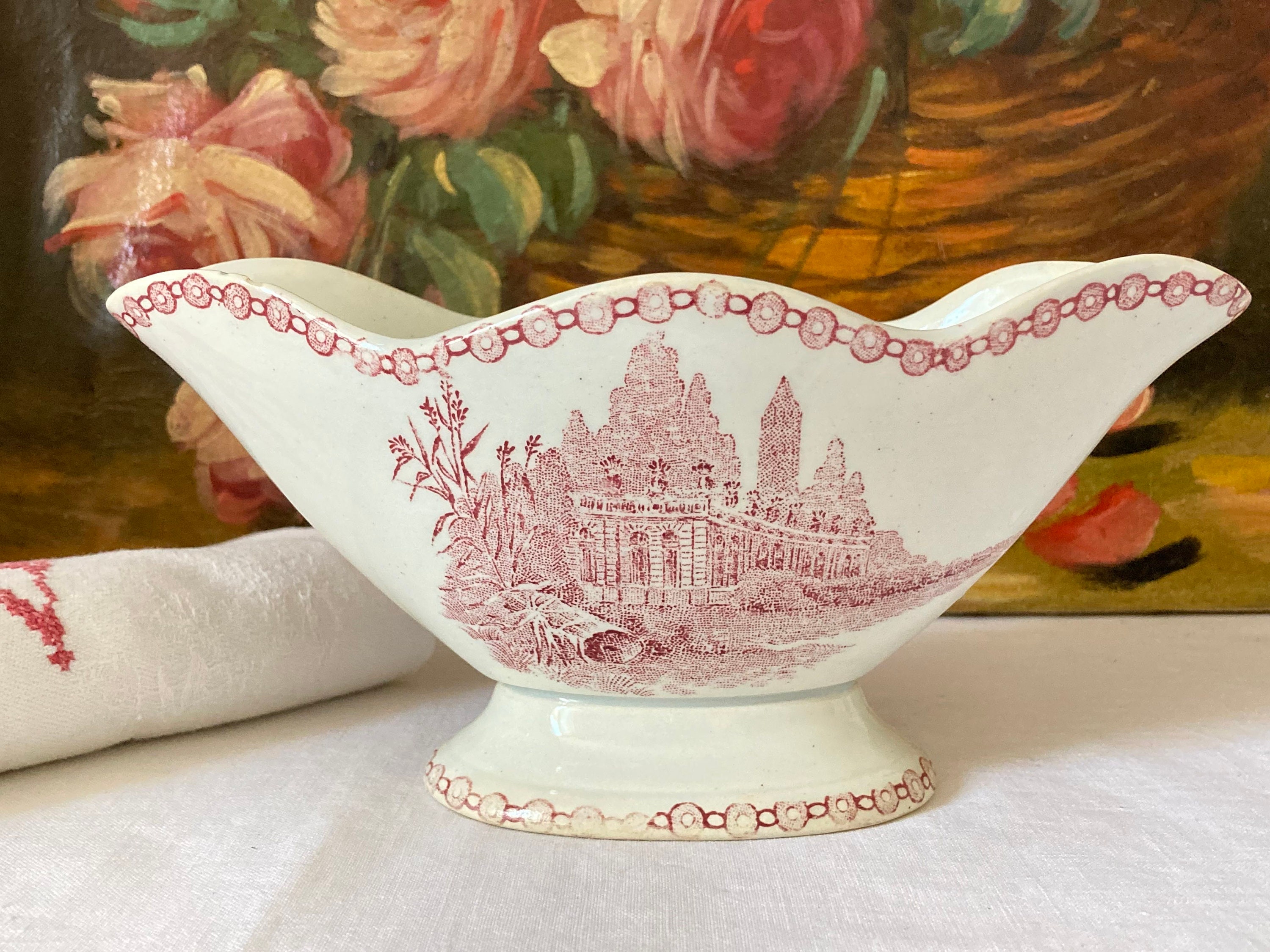 Saucière Ancienne Terre de Fer Gien