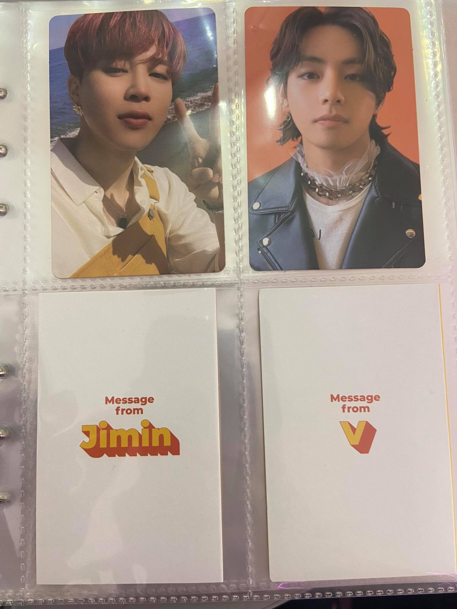 BTS BUTTER OFFICIAL photocards bts photocards from bts butter Etsy