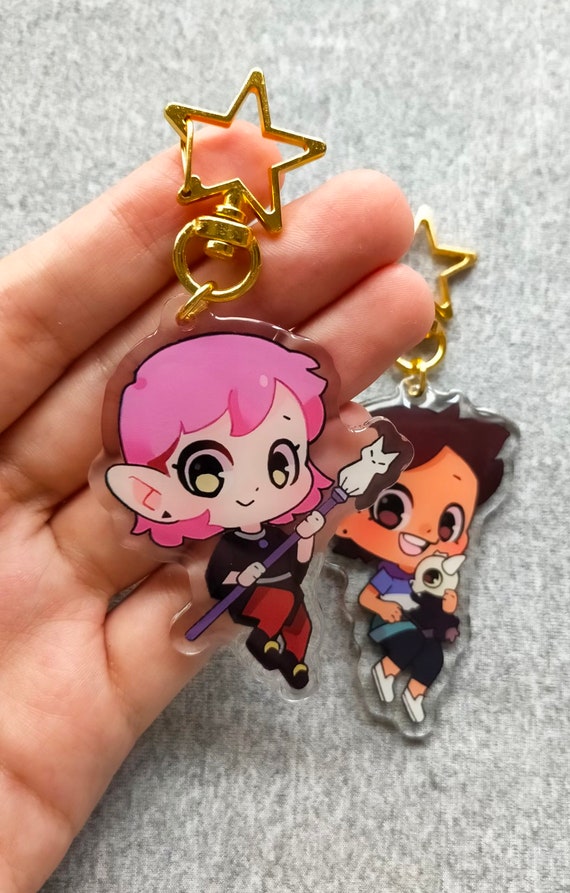 Lumity Luz Amity The Owl House Acrylic Charms