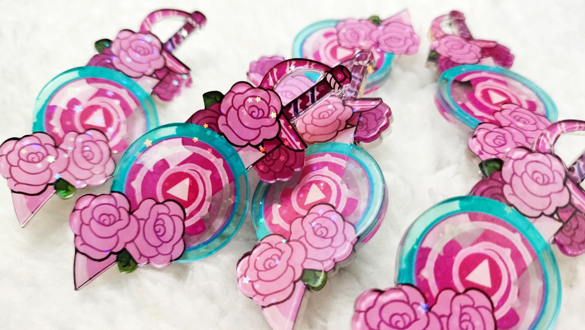 Espada de Rose Steven Universe Encanto acrílico holográfico