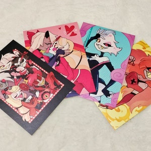 Druck Hazbin Hotel Charlie Vaggie Alastor Husk Engel Cherri alastor nifty