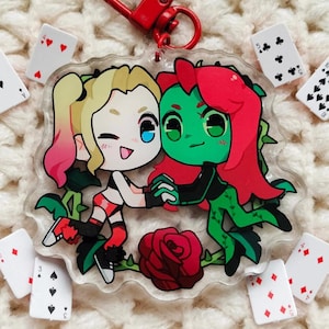Harkey Quinn Poison Ivy-sleutelhanger