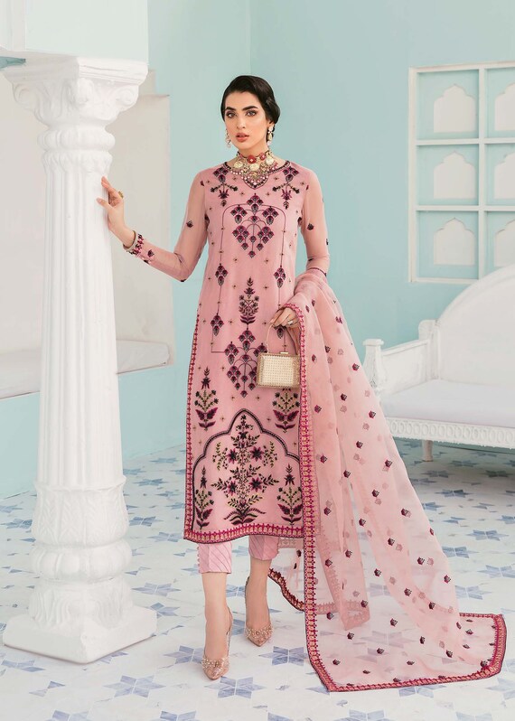 Pink shop eid dress