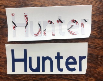 Custom Name Vinyl Sticker