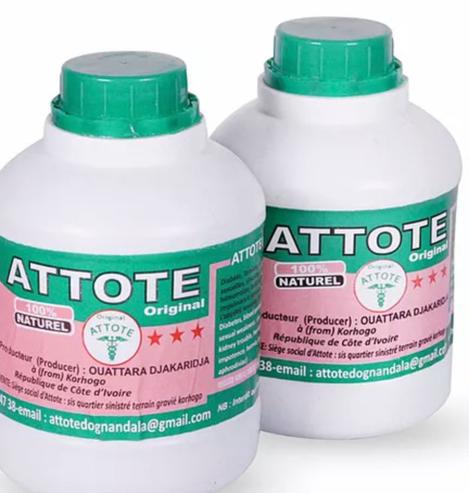 ATTOTE Organic Herbal Drink/ Made In Ivory Coast | Etsy