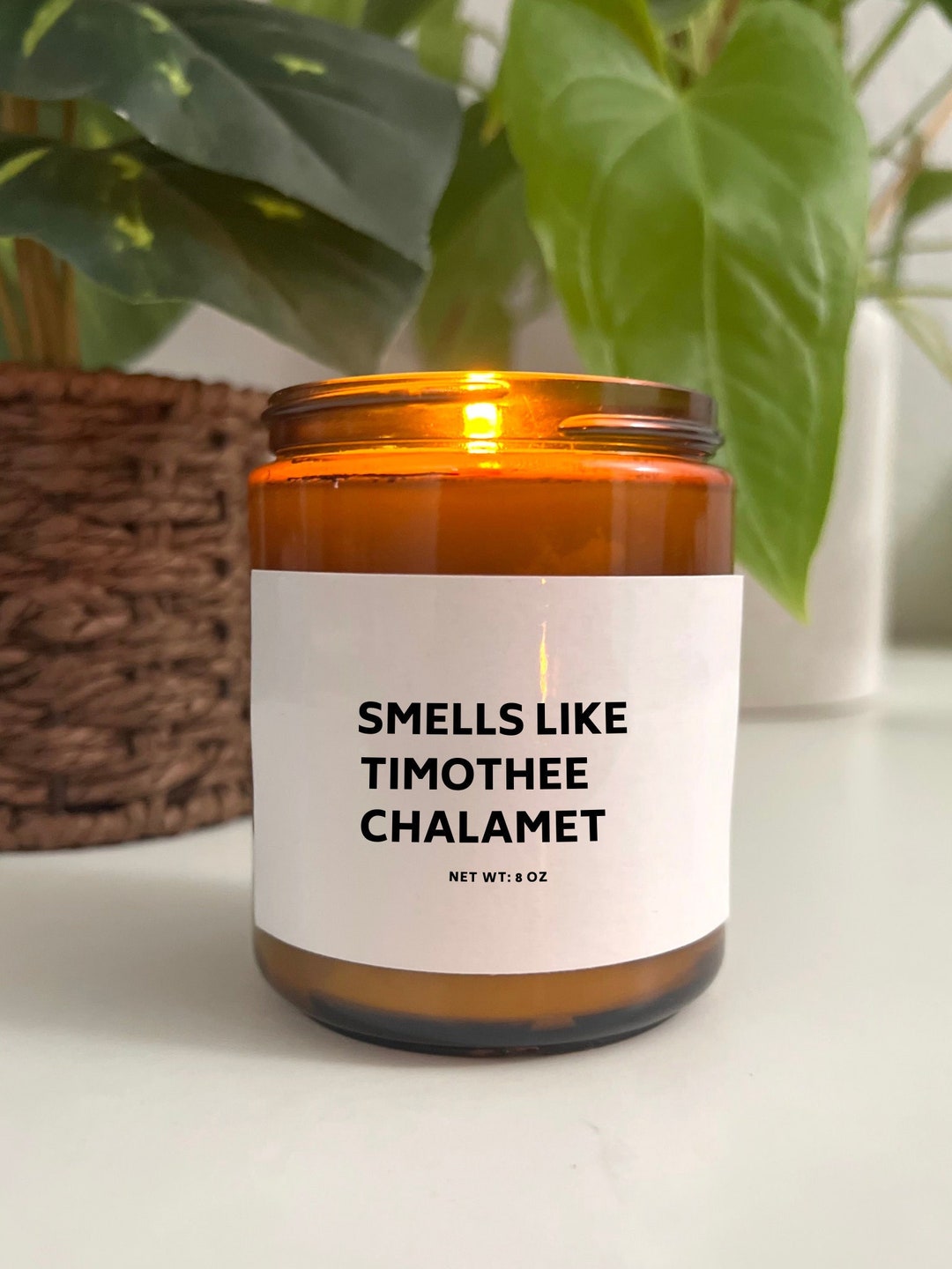 Smells Like Timothee Chalamet Candle Etsy