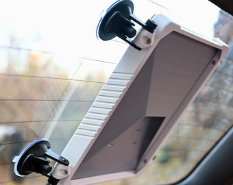 Suction cup mount for Starlink mini antenna on the glass inside your car or camper
