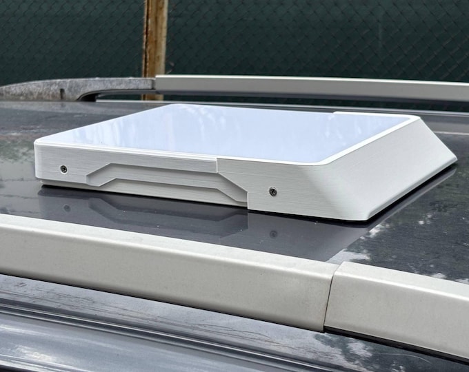 Starlink Mini Flat Mount: RV Roof Adapter Case. Suction cups+magnets