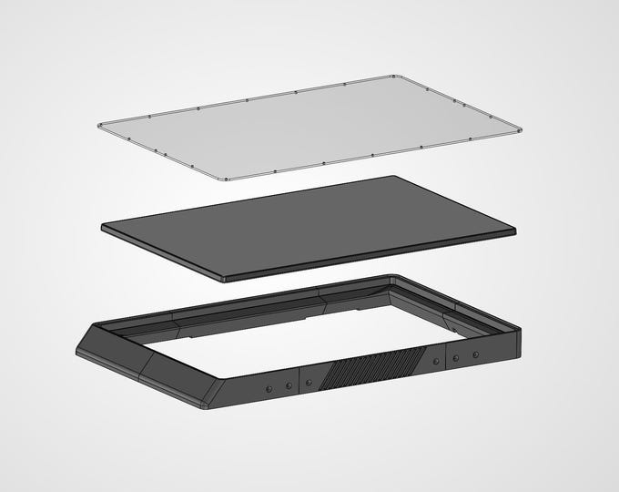 Starlink Gen 3 Flat Mount: ASA Plastic RV Roof Adaptor Kit