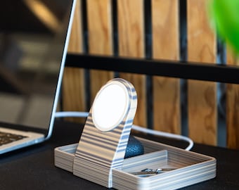 MagSafe Charging Stand with Organizer: 3D-Printed iPhone Dock