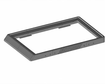 Starlink Standard 4 \Gen 3 Flat Mount: ASA Plastic RV Roof Adaptor Kit