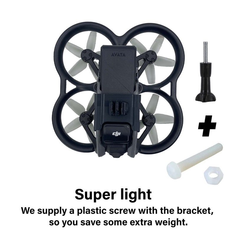 DJI AVATA Gopro Action Camera Mount Etsy