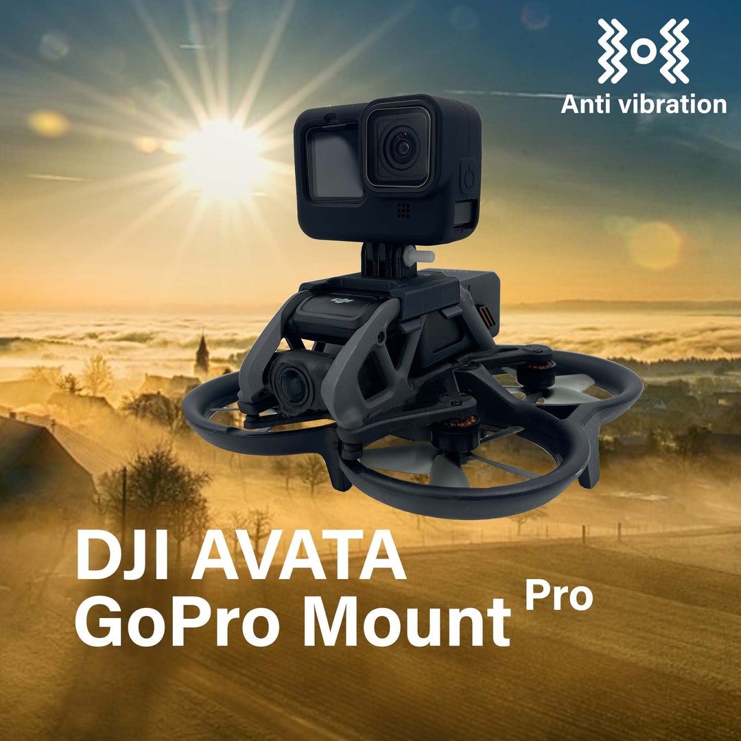 DJI AVATA Gopro Action Camera Mount Etsy