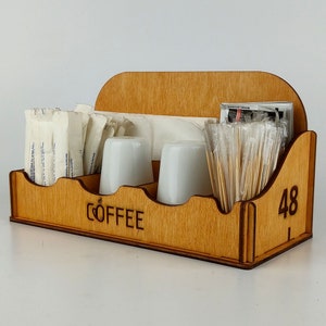 Porta tovaglioli in legno personalizzato con logo, contenitore rustico per caffè, sale, pepe, zucchero, condimento, contenitore per barbecue, contenitore per fattoria, 10711