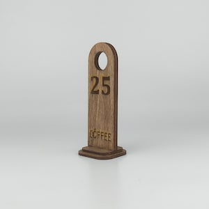 Restaurant Table Numbers 1-10 Set, Cafe Numbers, Wedding Table Number, Rustic Wooden Table Numbers, Party Table Numbers 10558
