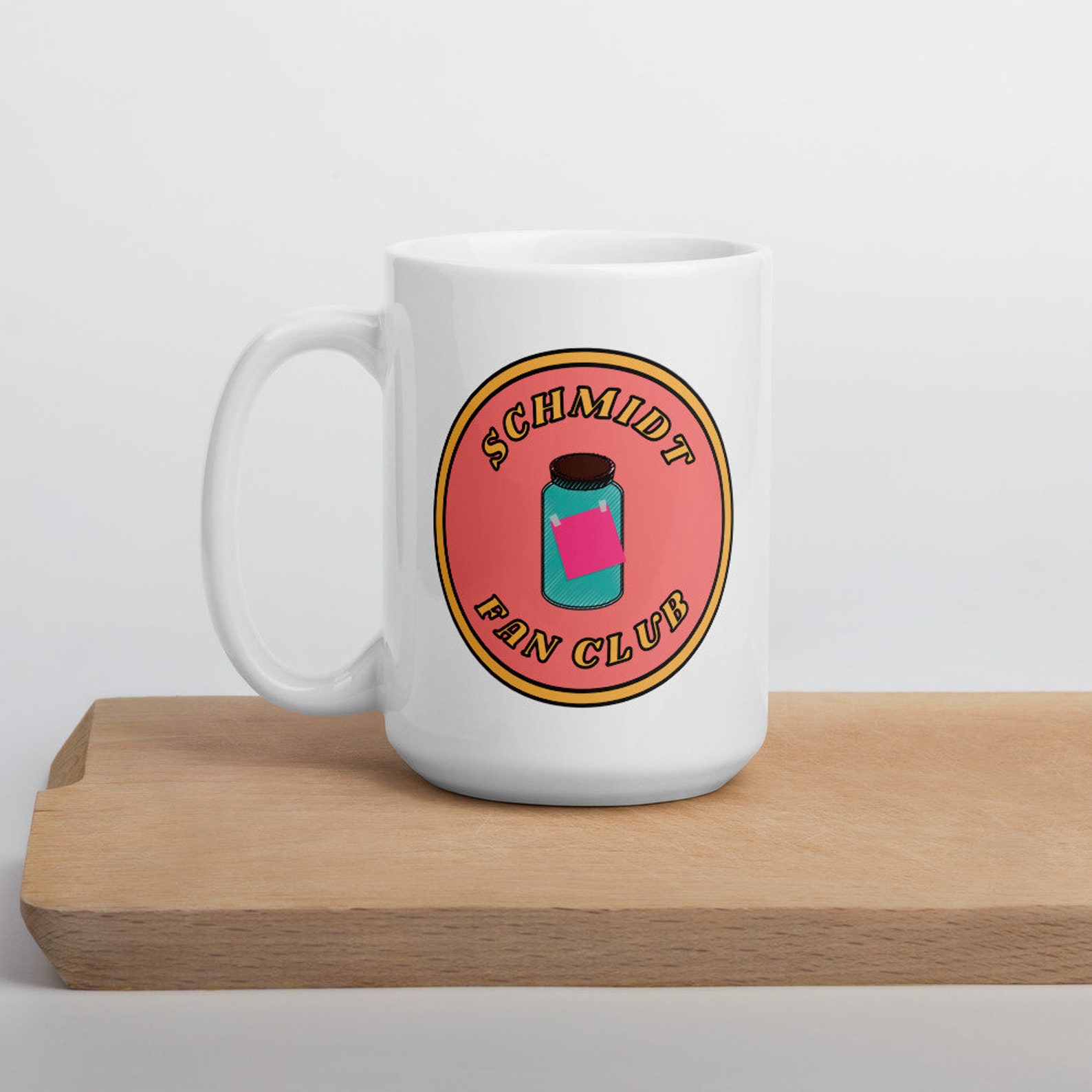 New Girl Schmidt Douchebag Jar TV Show Quote Mug Etsy